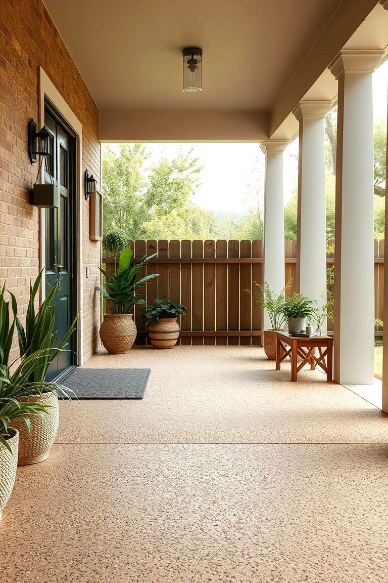 Cork Flooring Option - 24 Porch Flooring Options
