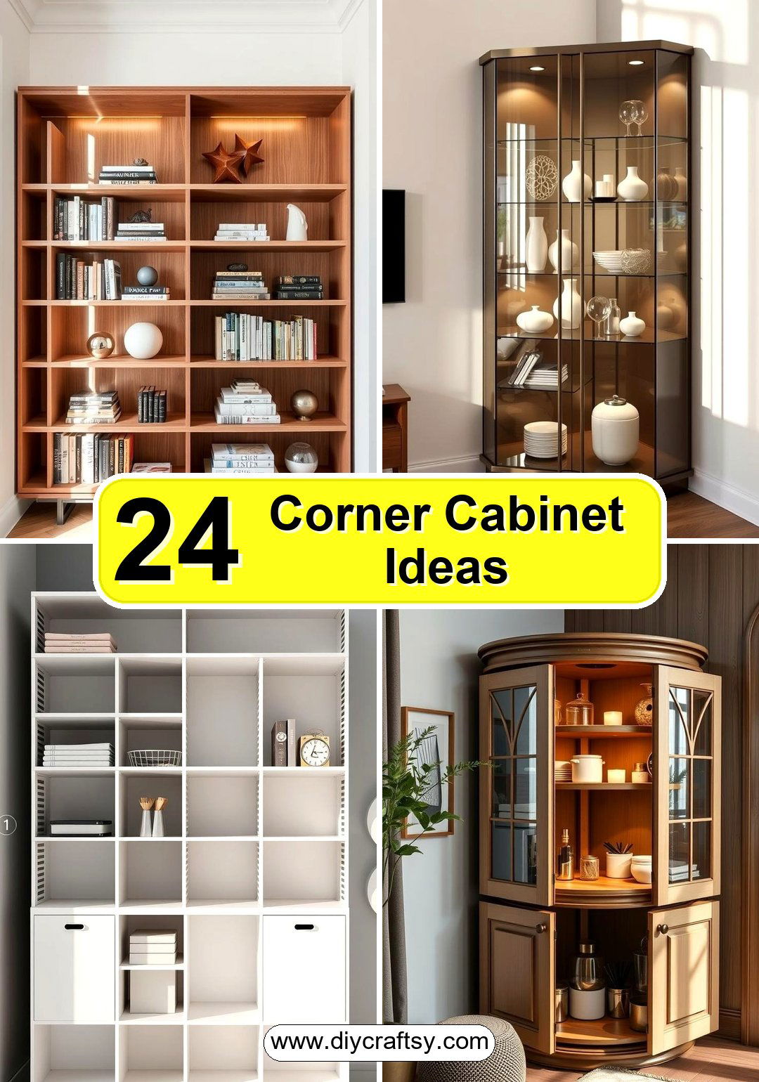 Corner Cabinet Ideas