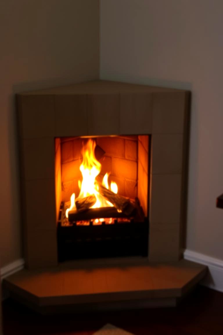 Corner Fireplace - 24 Fireplace Ideas