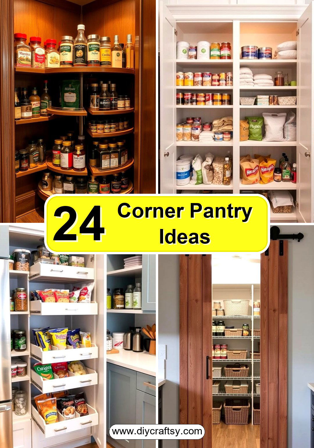 Corner Pantry Ideas