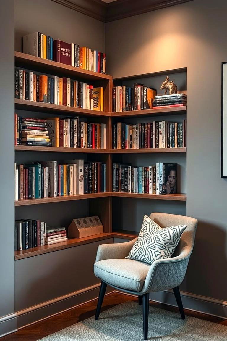 Corner Shelf for a Cozy Reading Nook - 24 Corner Shelf Ideas