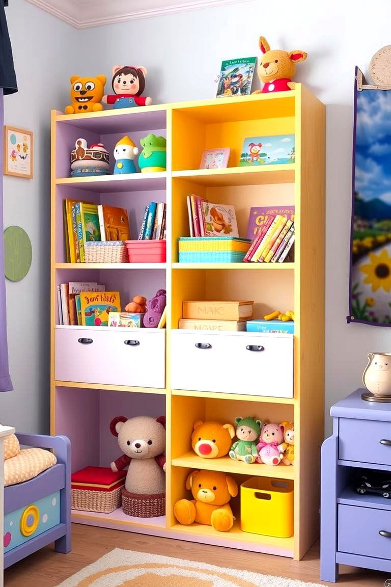Corner Shelf for a Kids Room - 24 Corner Shelf Ideas
