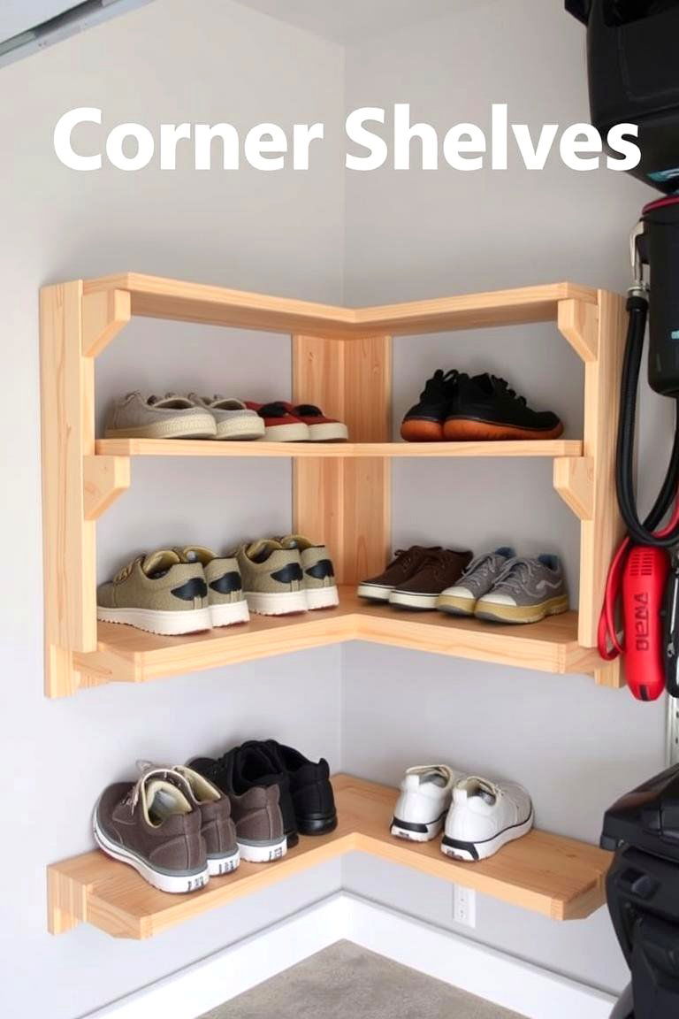 Corner Shoe Storage Solutions - 24 Garage Shoe Storage Ideas