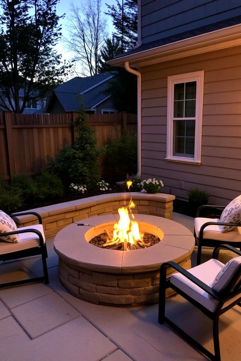 Corner Stone Fire Pit - 24 Stone Fire Pit Ideas