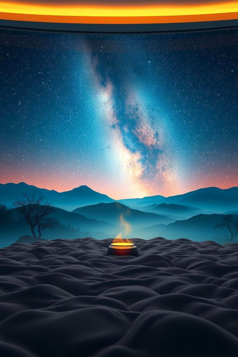 Cosmic Soundscapes Integration - 24 galaxy space-themed bedroom ideas