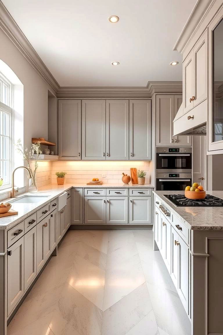 Cost Effective Solution - 24 Floor to Ceiling Kitchen Cabinets
