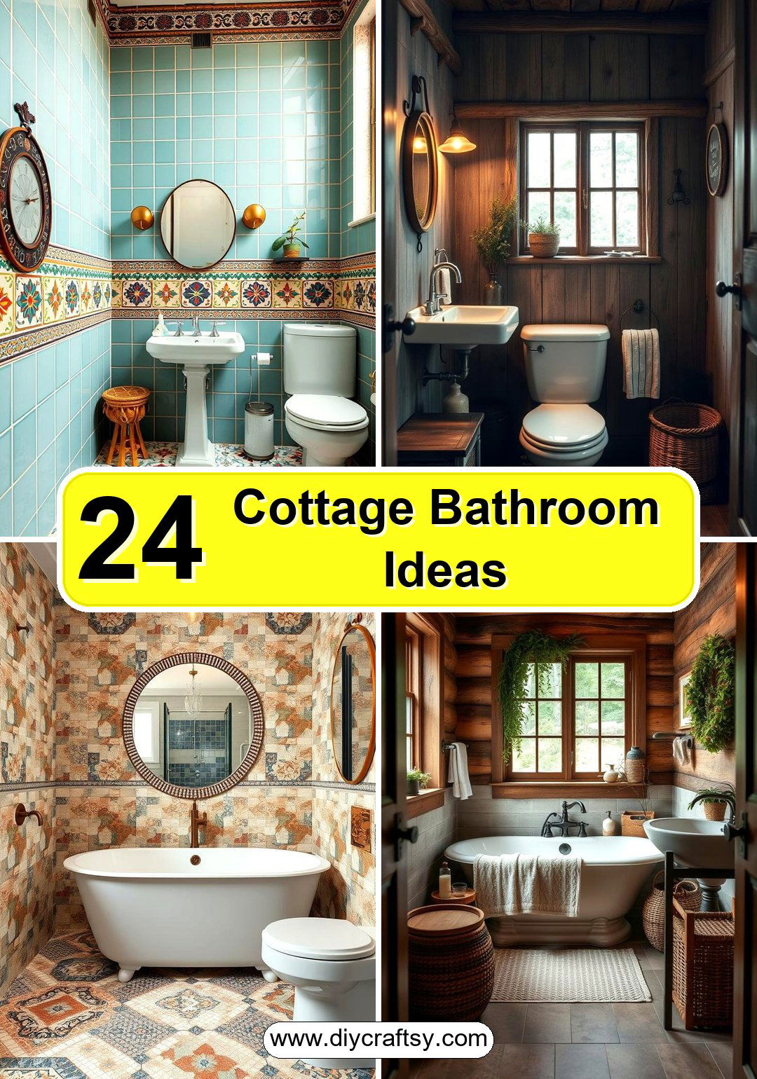 Cottage Bathroom Ideas