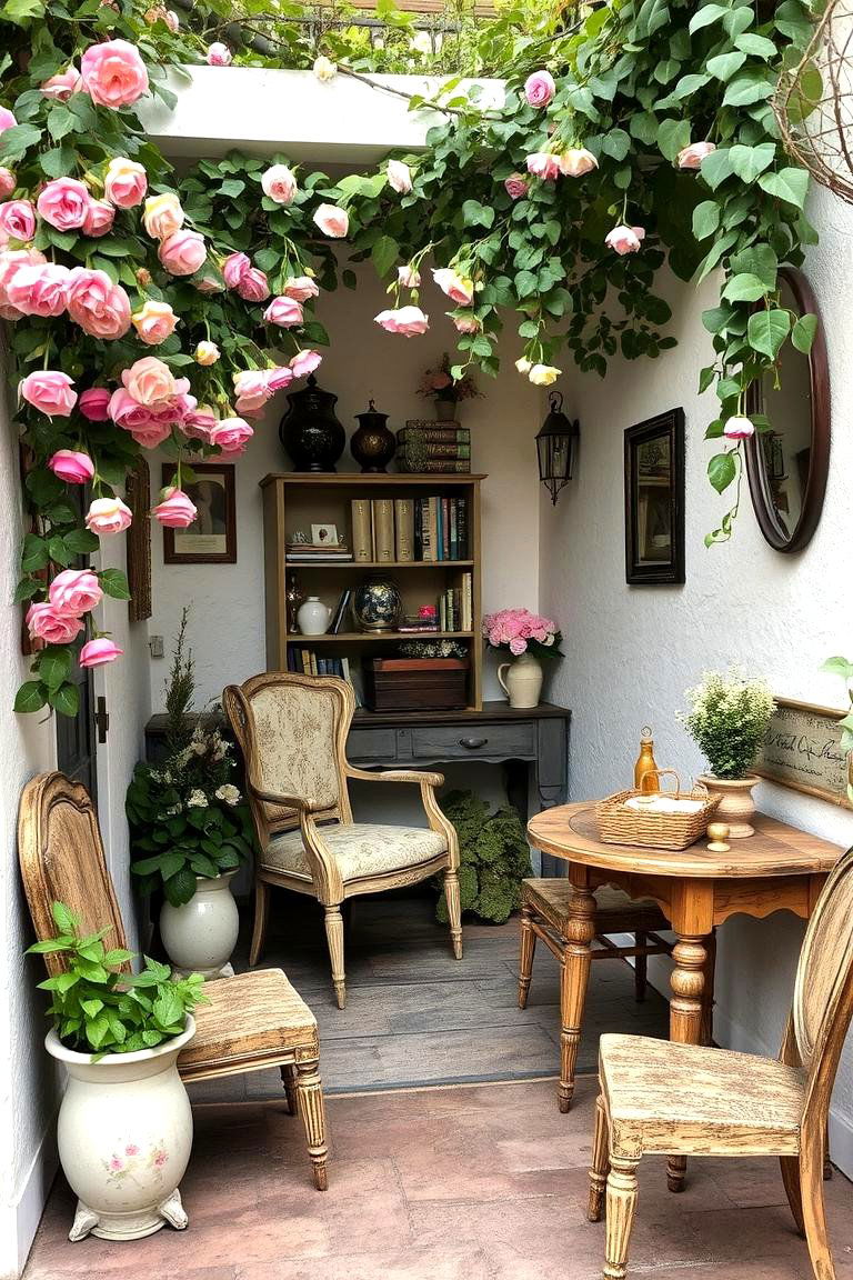 Cottage Charm Nook - 24 Garden Nook Ideas