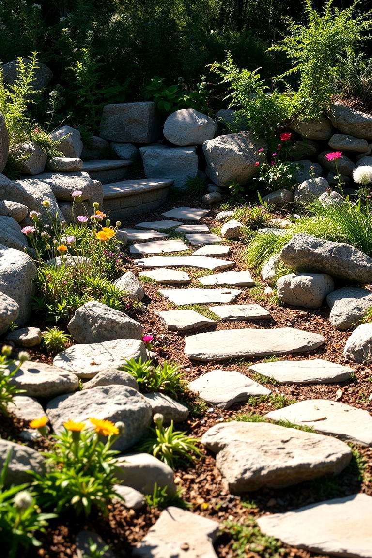 Cottage Charm Rock Garden - 24 Rock Garden Ideas