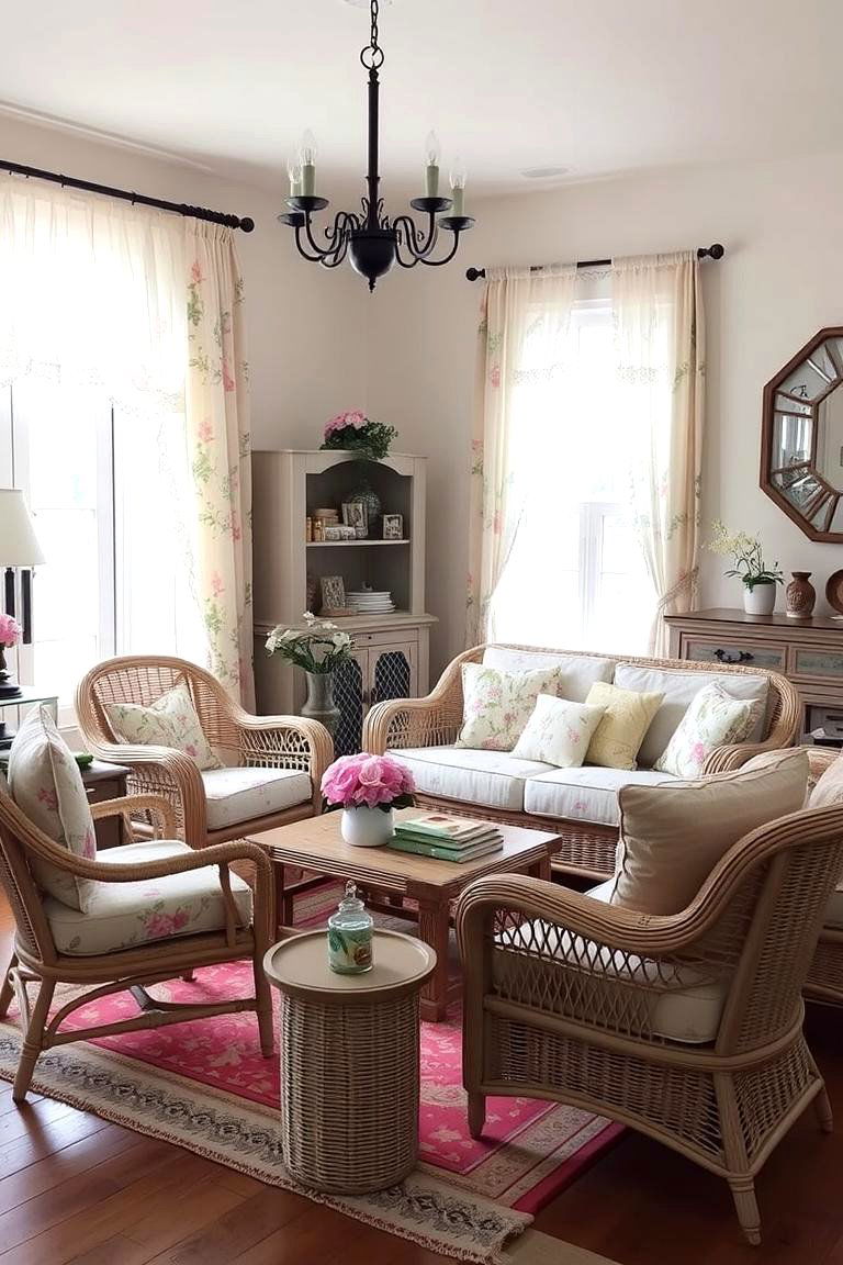 Cottage Core - 24 Aesthetic Living Room Ideas