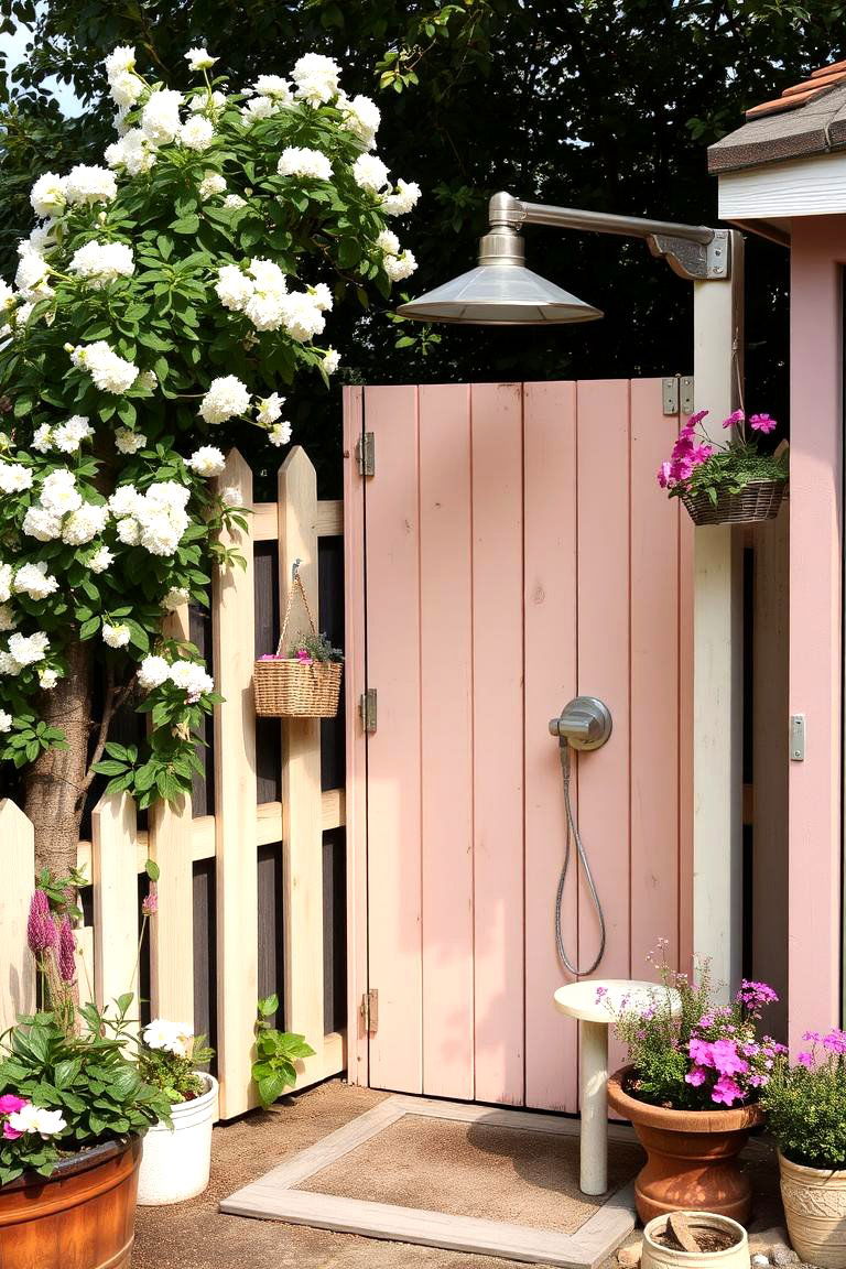Cottage Garden Outdoor Shower - 24 Outdoor Shower Ideas