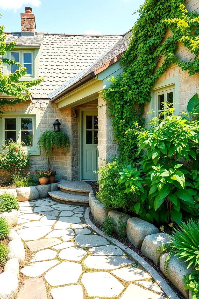 Cottage Garden Sage - 24 Sage Green House Exterior Ideas