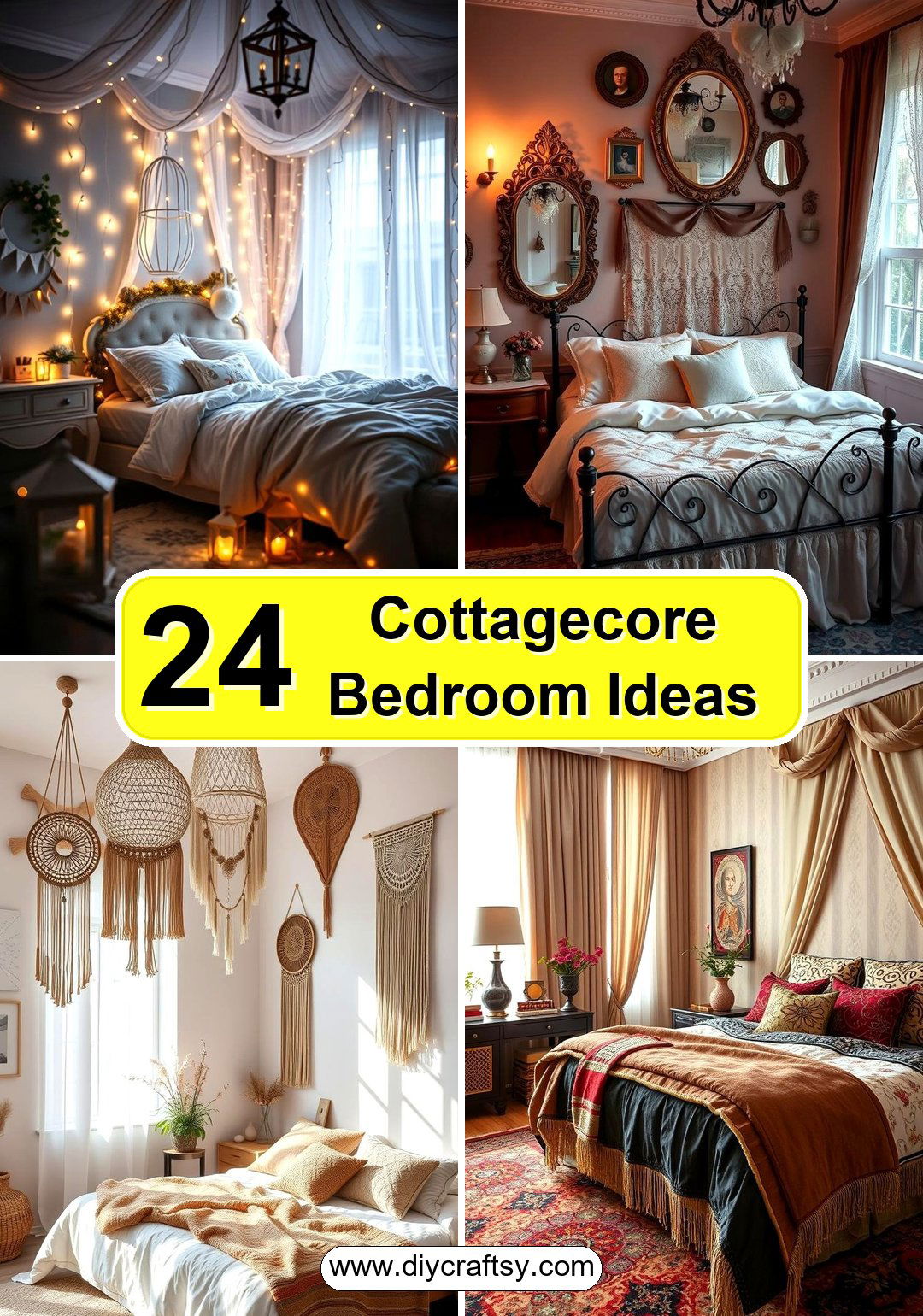 Cottagecore Bedroom Ideas
