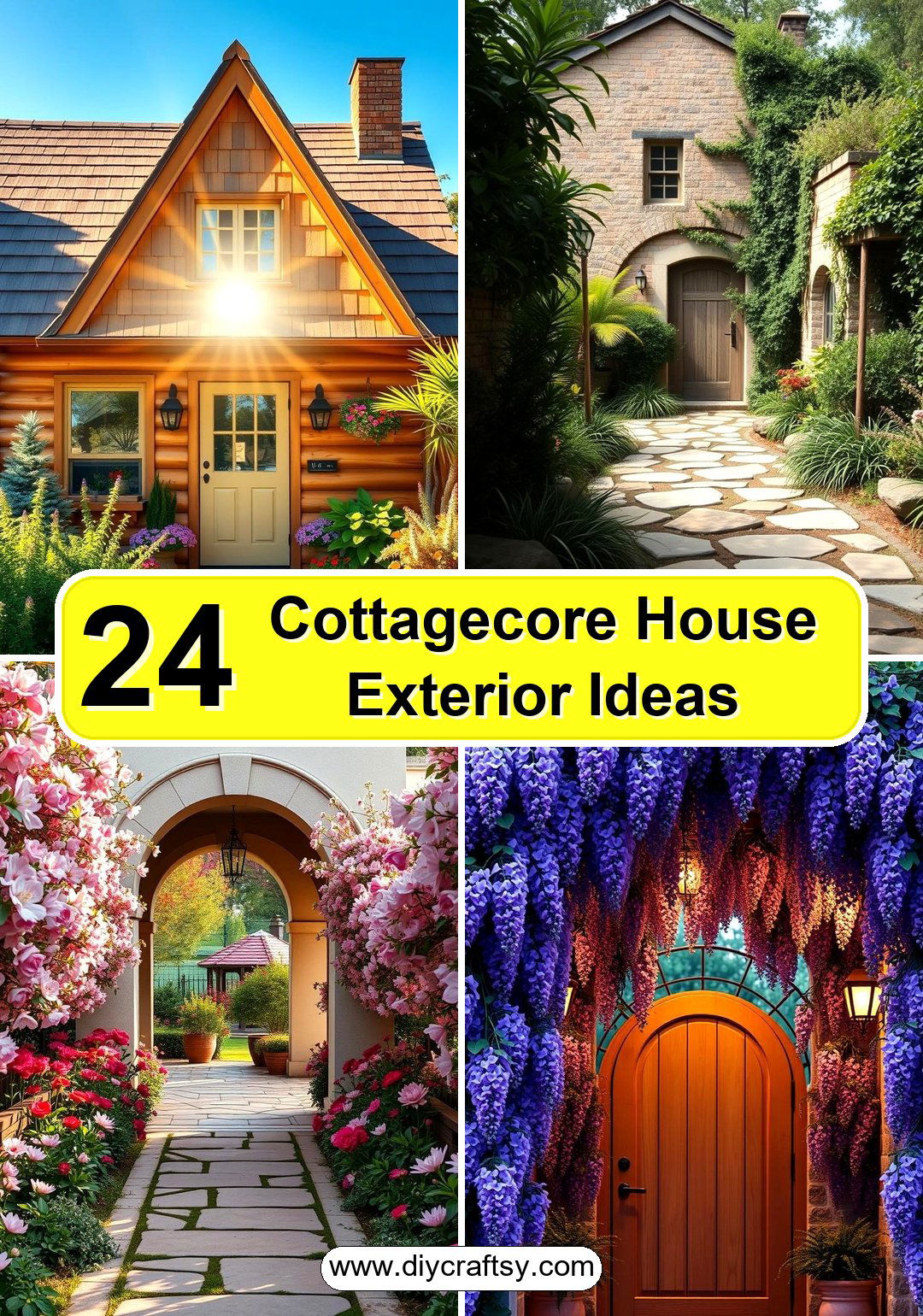 Cottagecore House Exterior Ideas