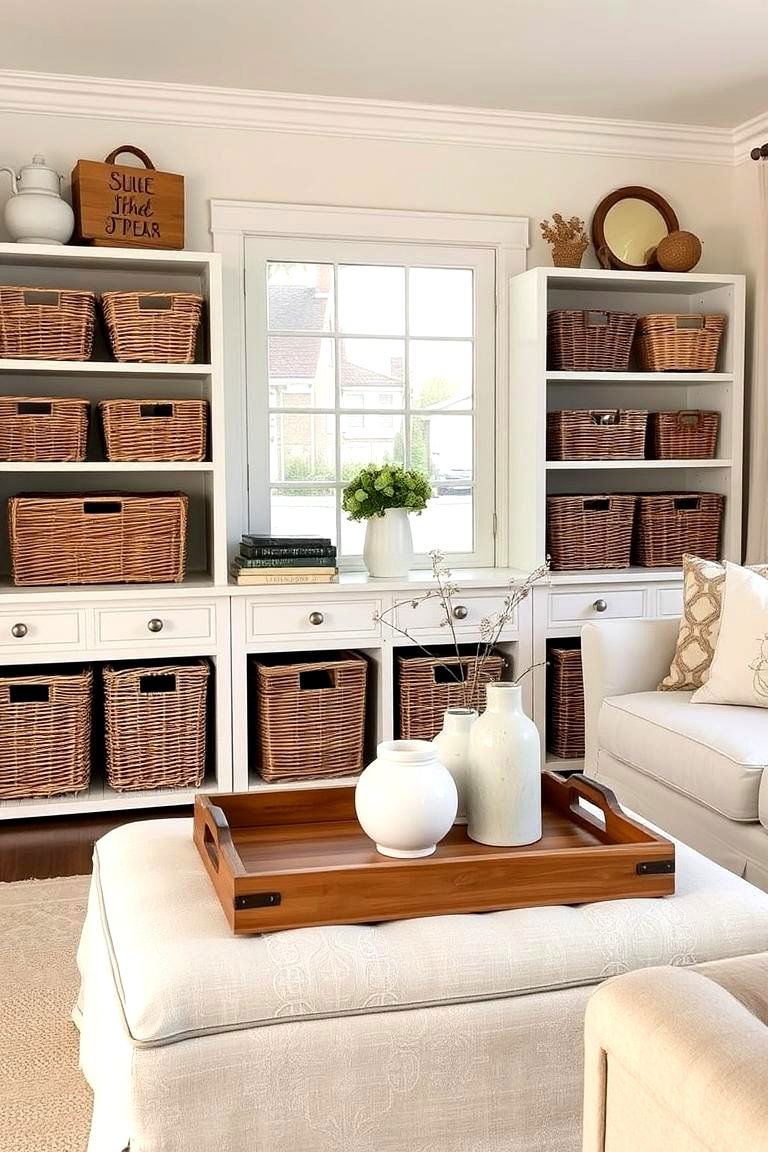 Cottagecore Inspired Elements - 24 Shabby-chic Style Living Room Ideas