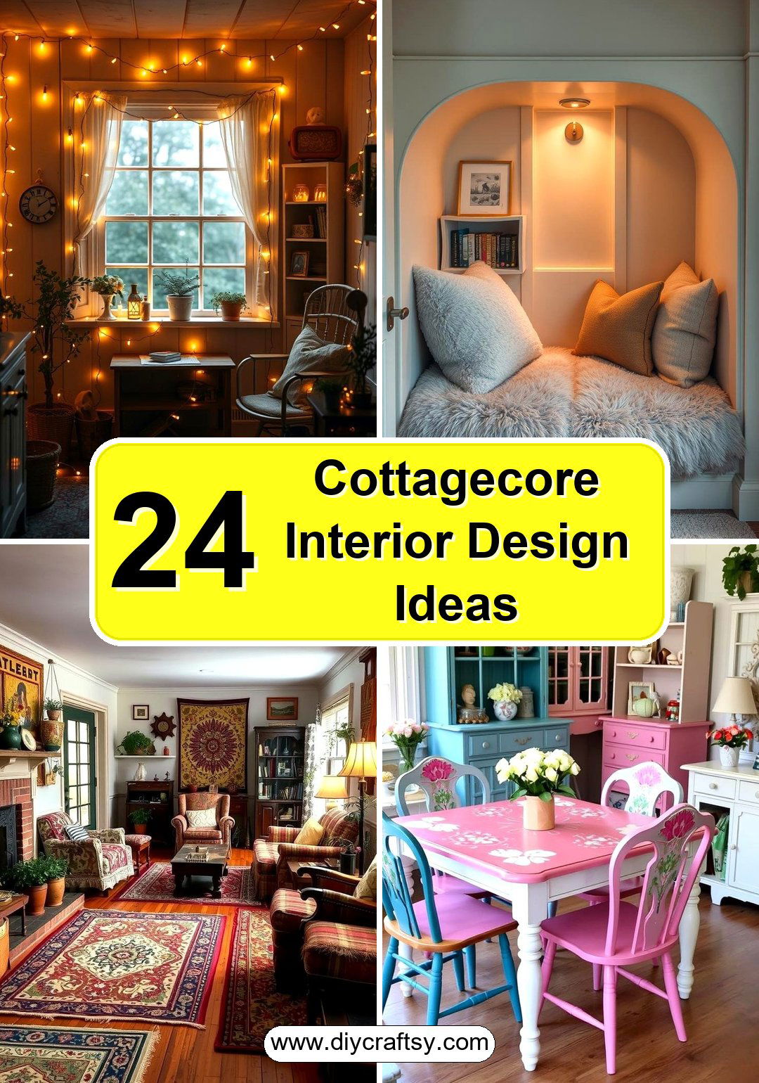 Cottagecore Interior Design Ideas