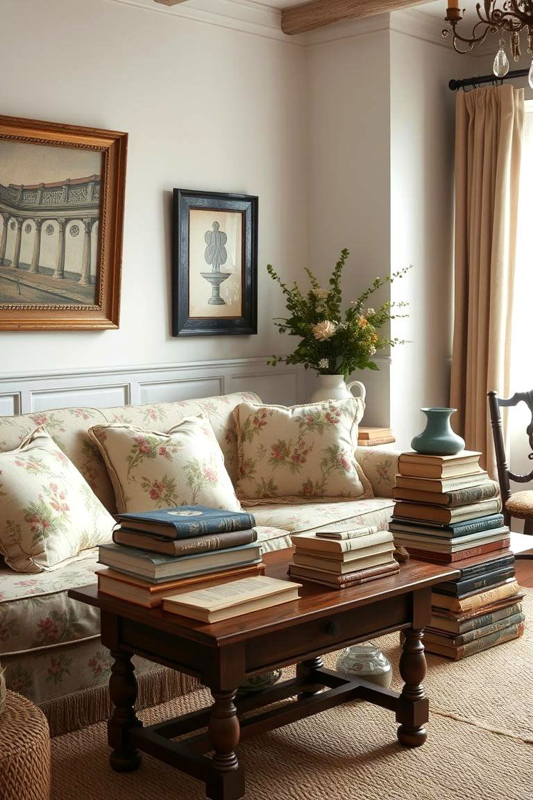 Cottagecore Vintage Comfort - 24 Vintage Living Room Ideas