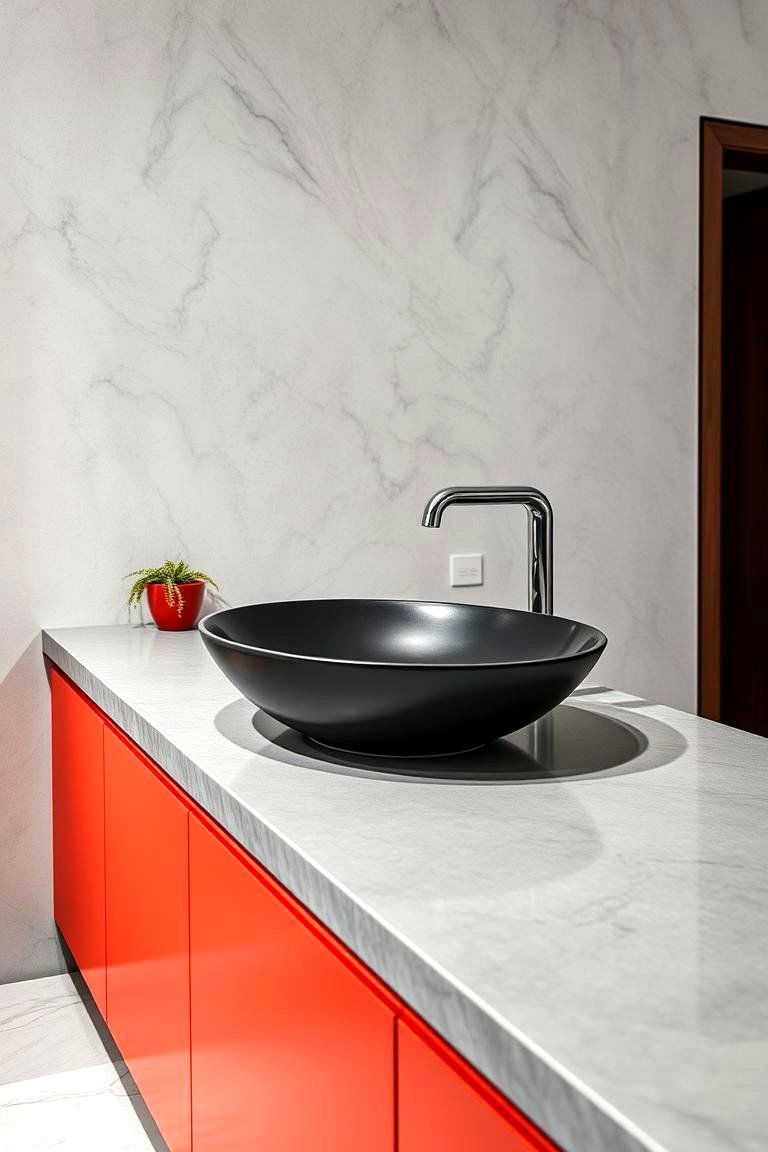 Countertop Sink - 24 Small Bathroom Sink Ideas