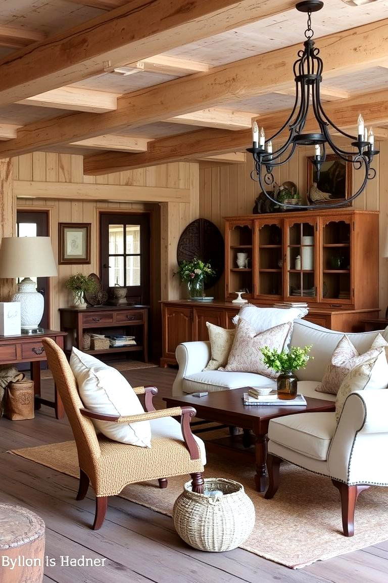 Country Chic Style - 24 Rustic Interior Design Ideas