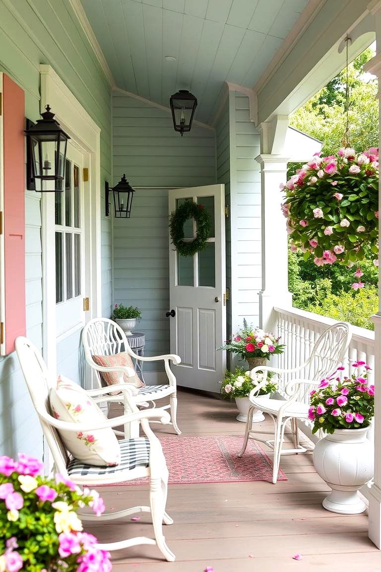 Country Cottage Veranda - 24 Veranda Ideas