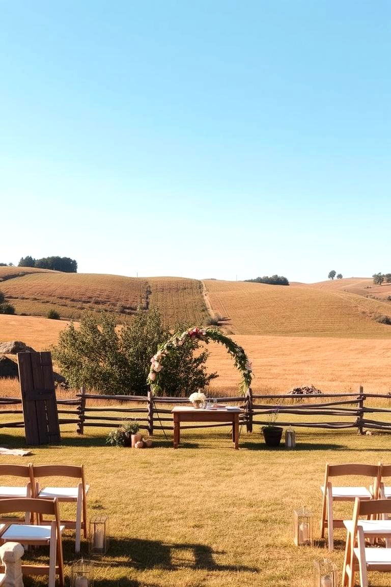 Countryside Retreat Wedding - 24 Destination Wedding Ideas