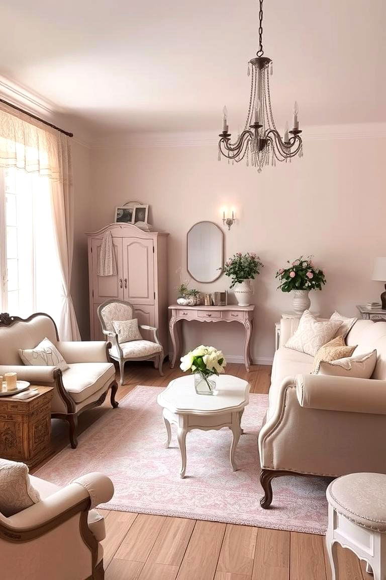 Countryside Romance - 24 Country Living Room Ideas