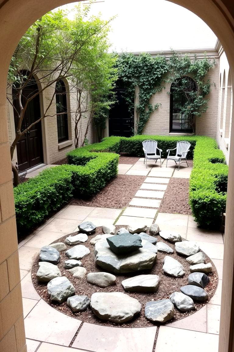 Courtyard Tranquility Garden - 24 Japanese Garden Ideas
