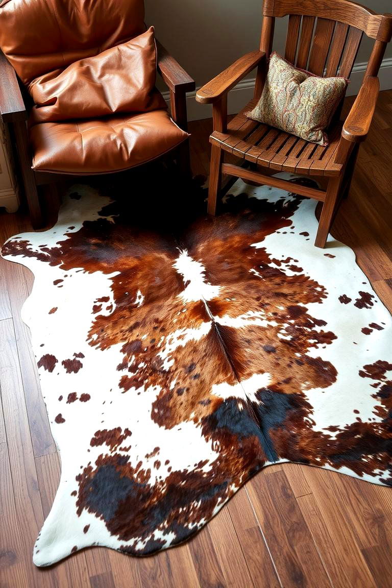 Cowhide and Leather Accessories - 24 Southwestern Decor Ideas