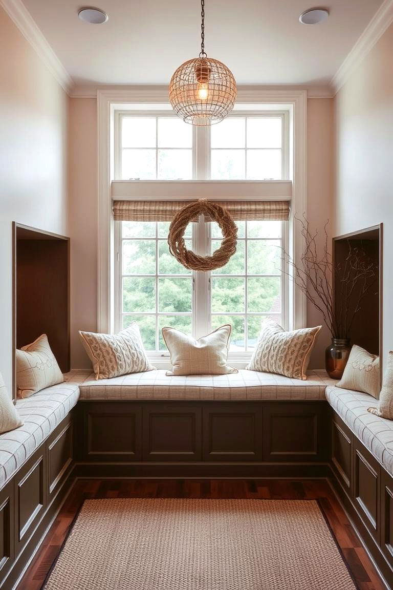 Cozy Built In Seating - 24 Prairie-style Interior Design Ideas