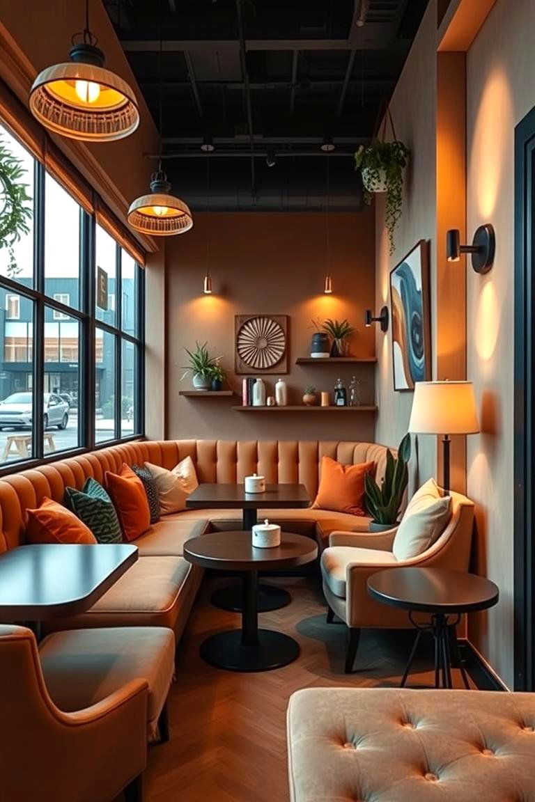Cozy Cafe Style Nook - 24 Office Coffee Station Ideas