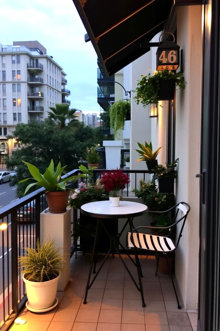 Cozy Cafe Vibes - 24 French Balcony Ideas