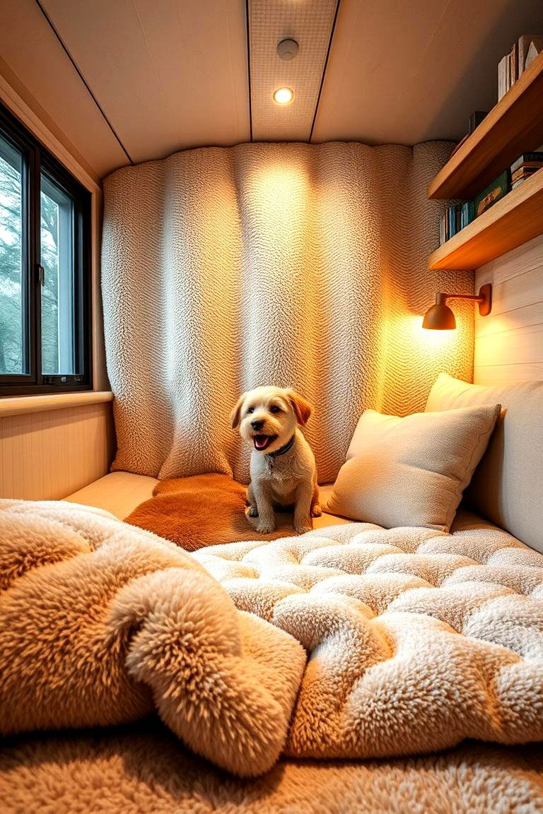 Cozy Canine Corner - 24 Dog Room Ideas