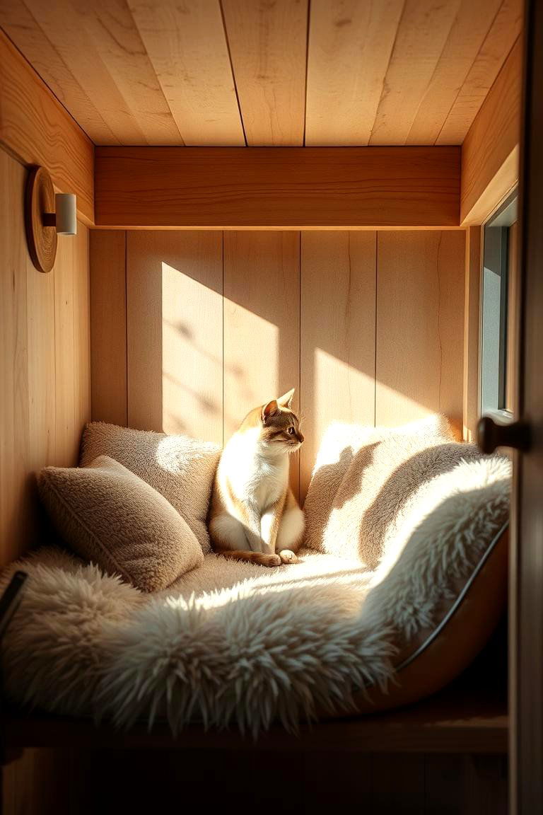 Cozy Cat Nook - 24 Cat Room Ideas