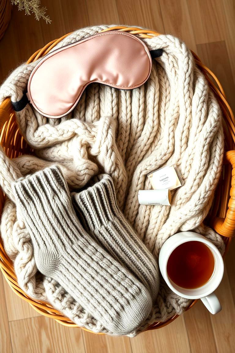 Cozy Comforts and Warmth - 24 Gift Basket Ideas