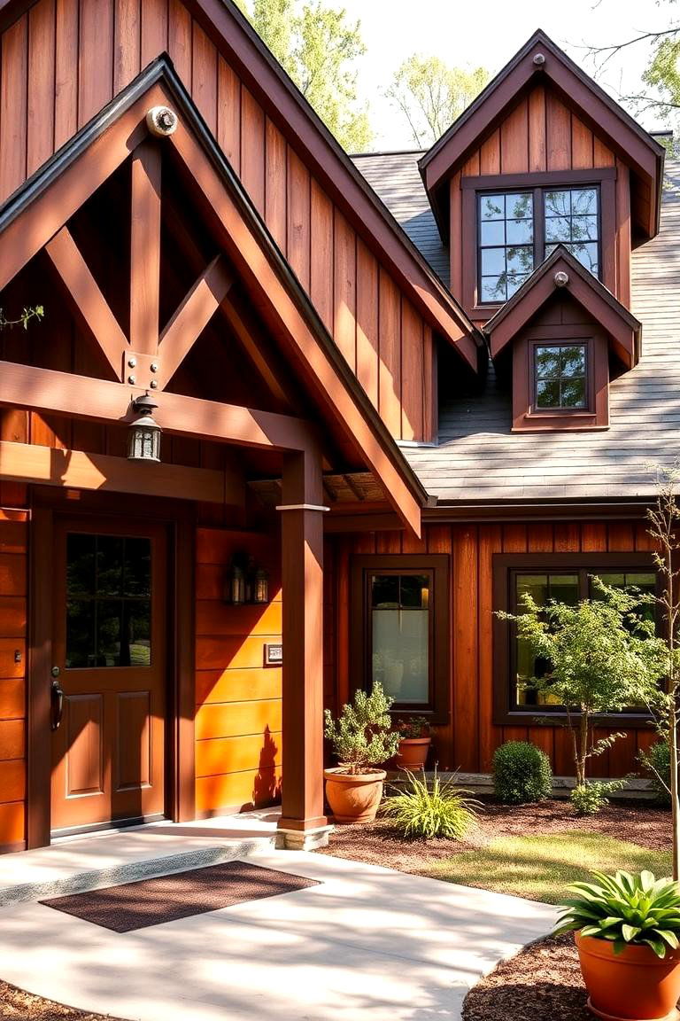 Cozy Copper Board and Batten Siding - 24 Board and Batten Siding Colors