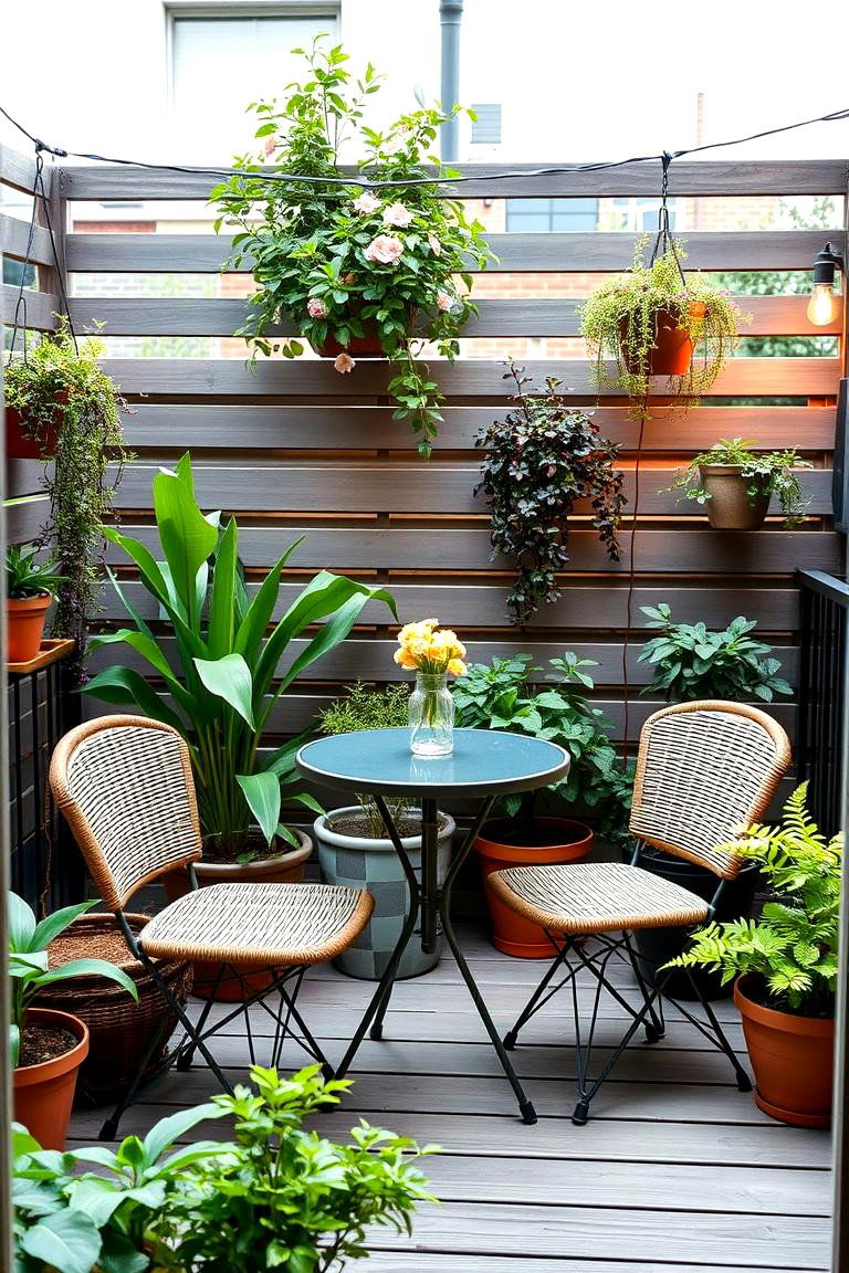 Cozy Corner Deck - 24 Small Deck Ideas