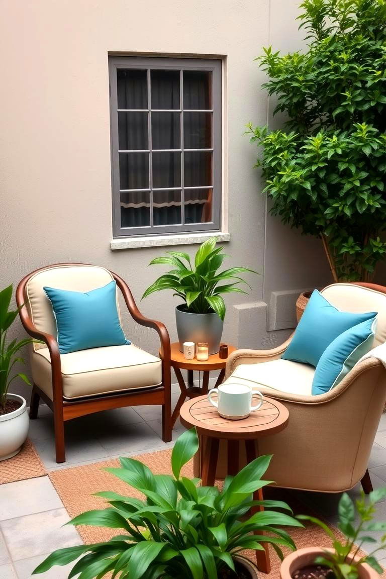 Cozy Corner with Soft Seating - 24 Small Backyard Patio Ideas