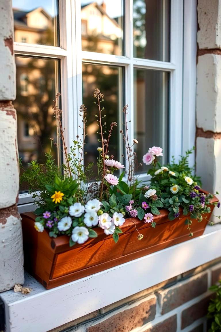 Cozy Cottage Charm - 24 Fall Window Box Ideas