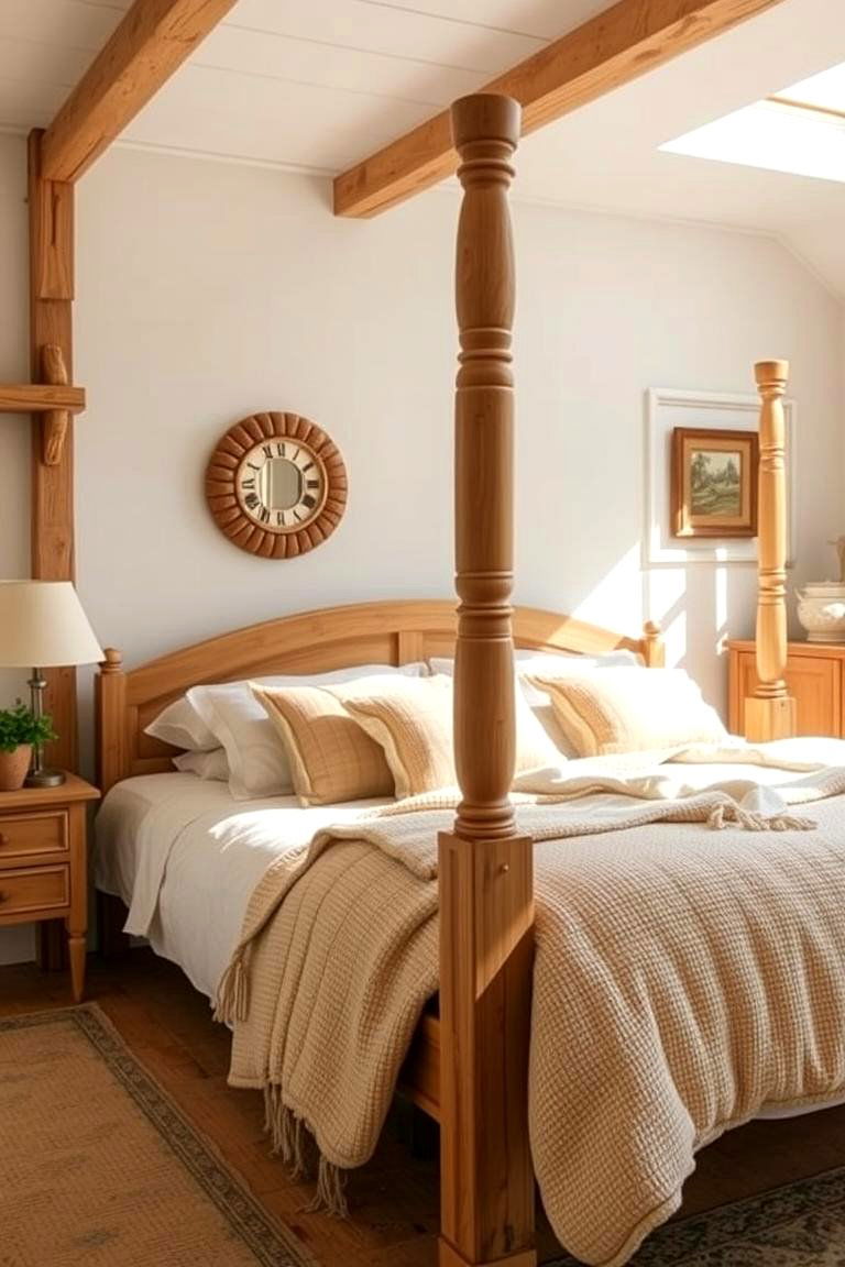 Cozy Cottage Style Bed - 24 Unique Bed Design Ideas