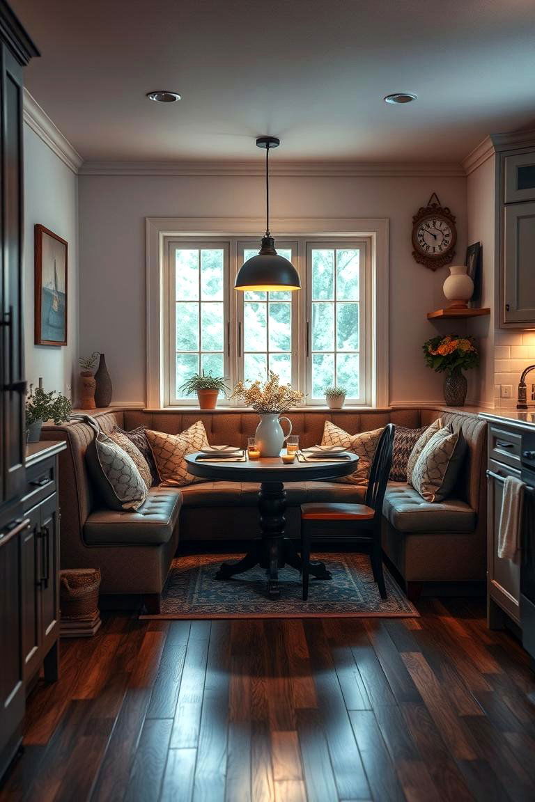 Cozy Dining Nook Creation - 24 Cashmere Kitchen Ideas