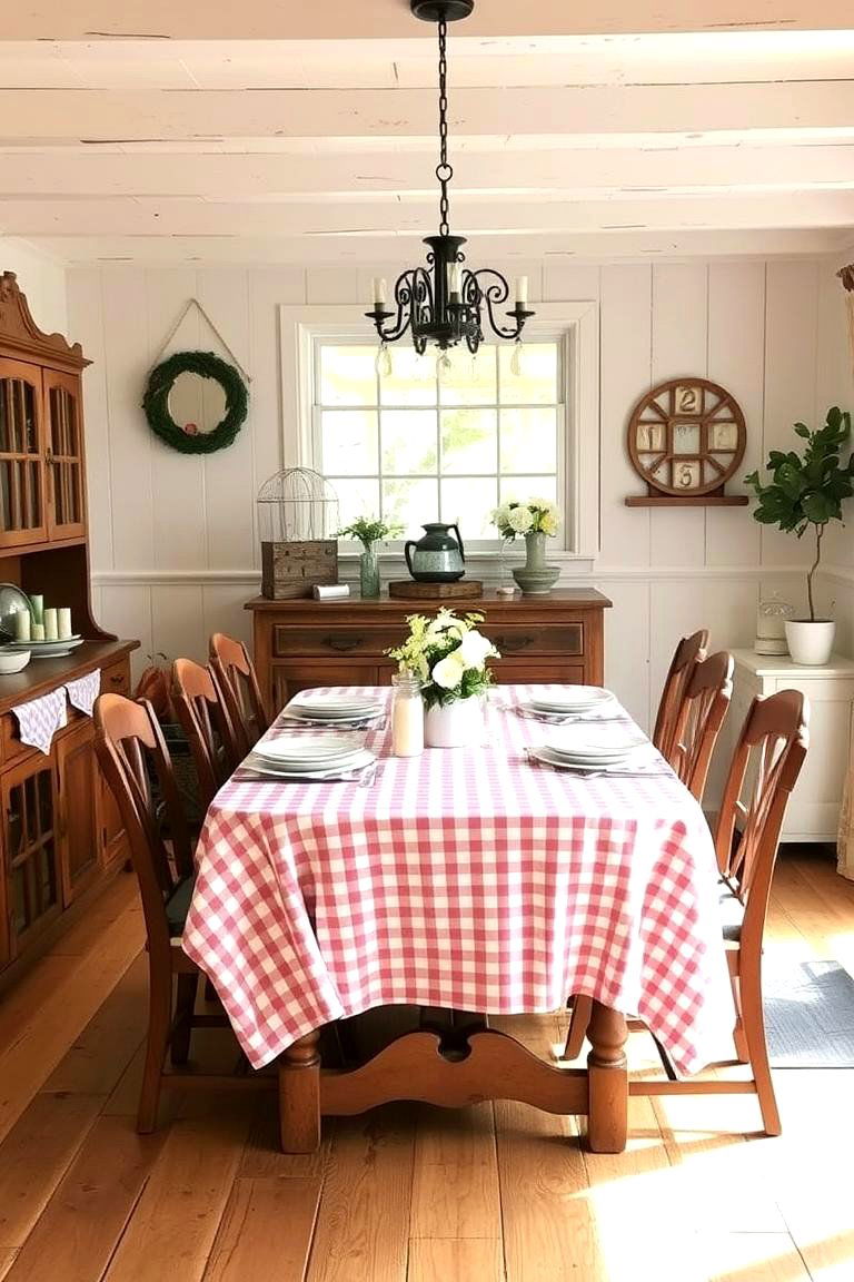 Cozy Farmhouse Vibes - 24 Casual Dining Room Ideas