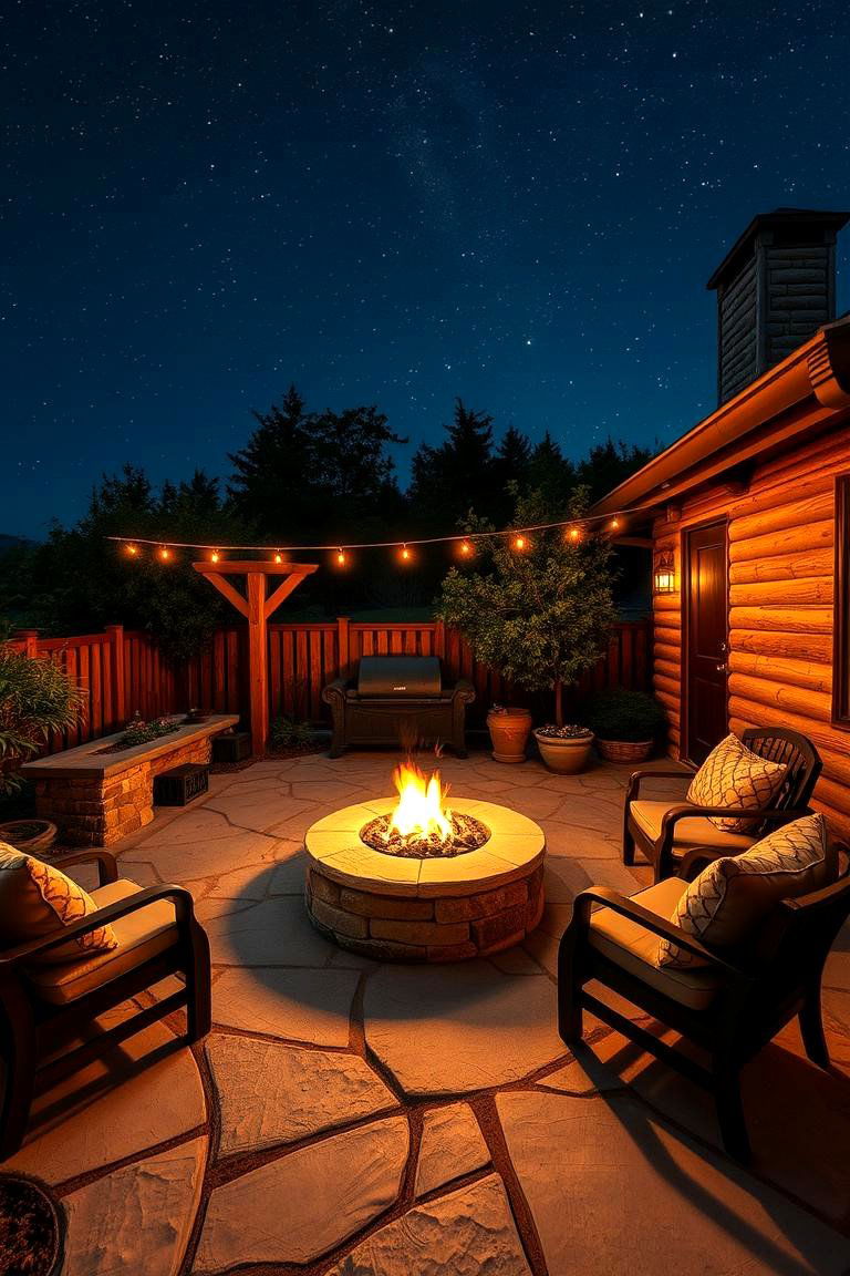 Cozy Fire Pit Retreat - 24 Front Yard Patio Ideas