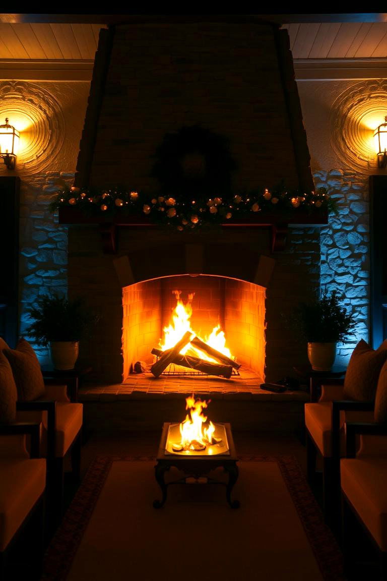 Cozy Fireplace Wedding - 24 Small Wedding Ideas