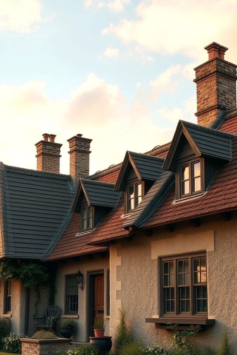 Cozy Gabled Roof Cottage - 24 Cottagecore House Exterior Ideas