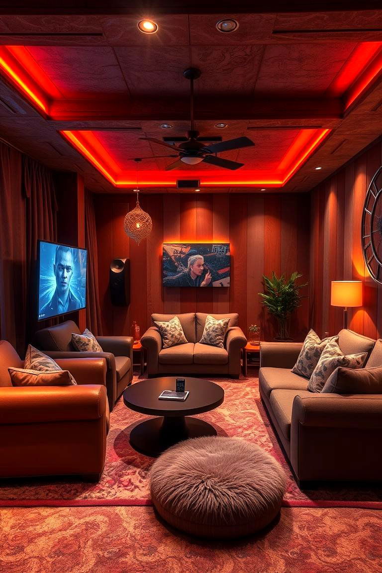 Cozy Gaming Lounge - 24 Video Game Room Ideas