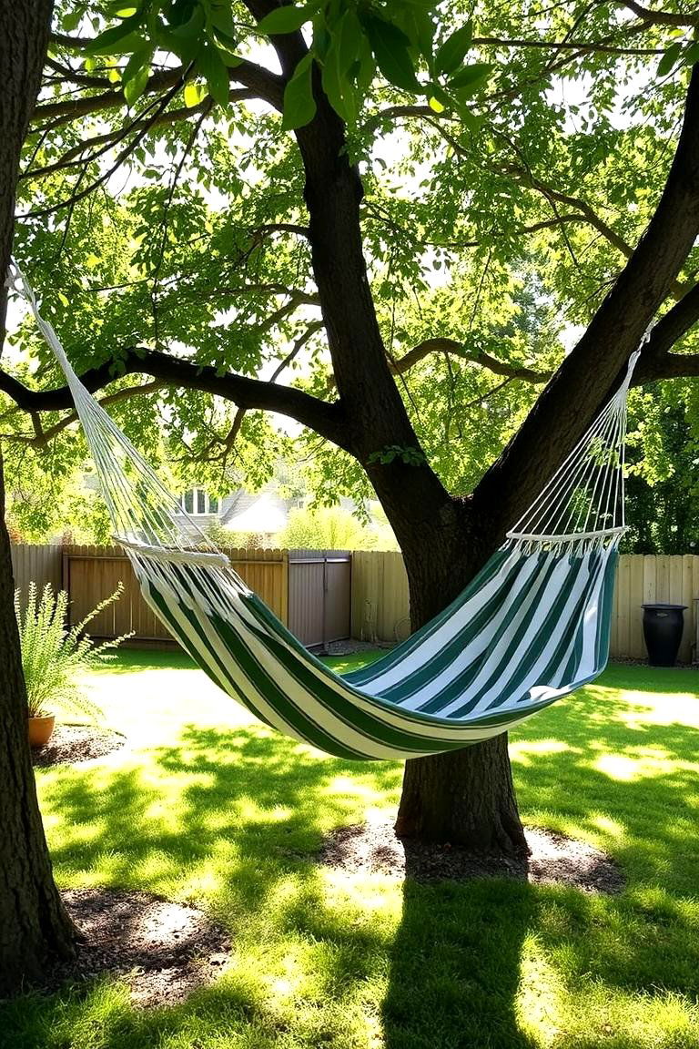 Cozy Hammock - 24 Patio Furniture Ideas