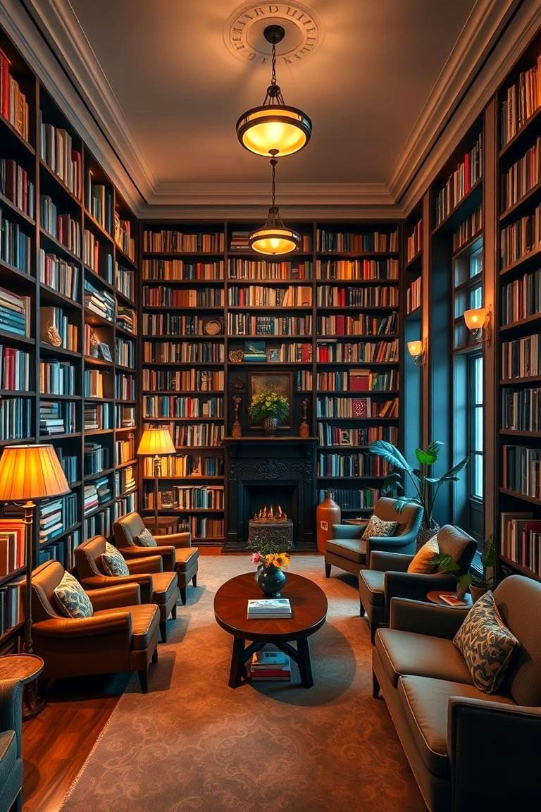 Cozy Indie Library - 24 Indie Room Ideas