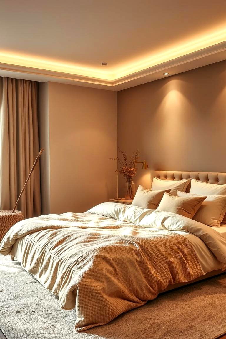 Cozy Khaki Comfort - 24 Khaki Bedroom Ideas