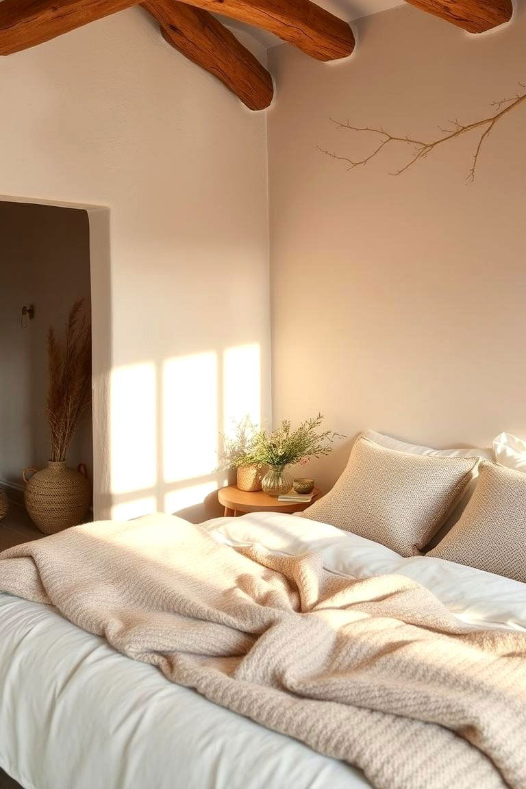 Cozy Limewash Retreat - 24 Limewash Bedroom Ideas