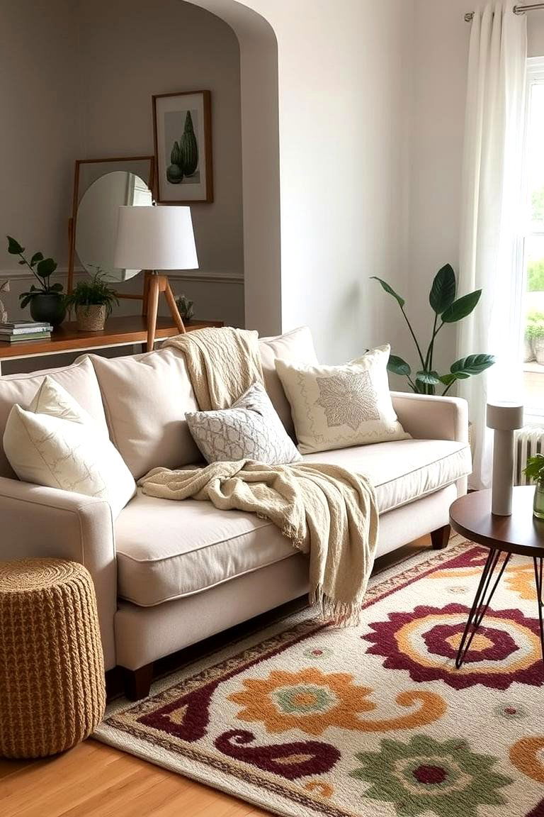 Cozy Living Room Touches - 24 Housewarming Decoration Ideas